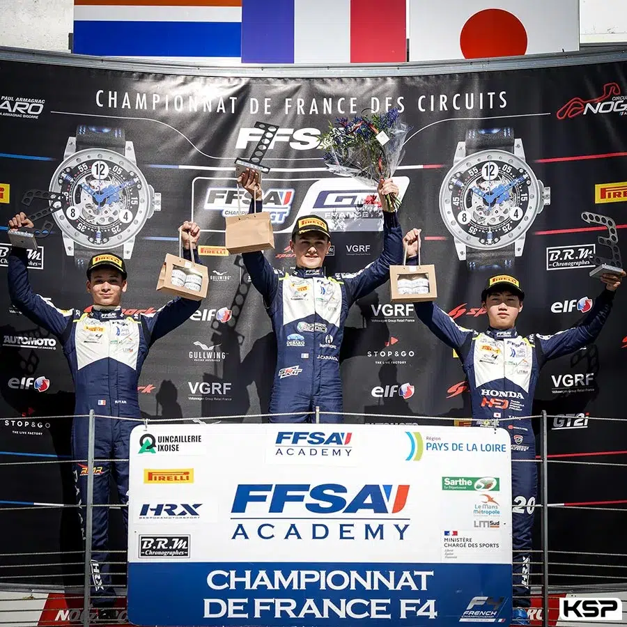 F4 Academy / Course 3: Jules Caranta, vainqueur et leader