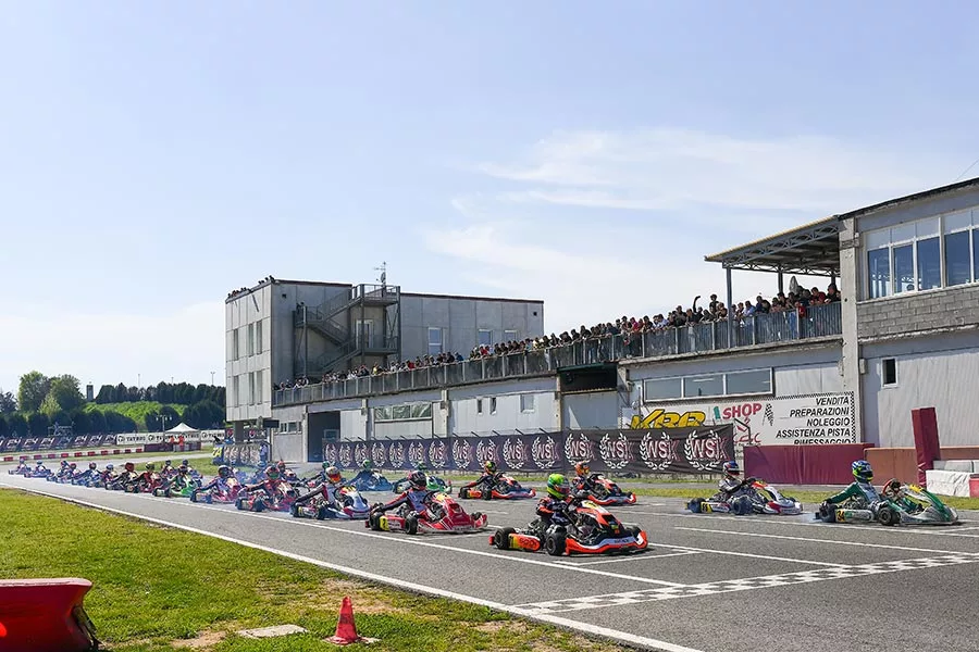 Les manches de la WSK Open Series à Franciacorta définissent les protagonistes du défi final