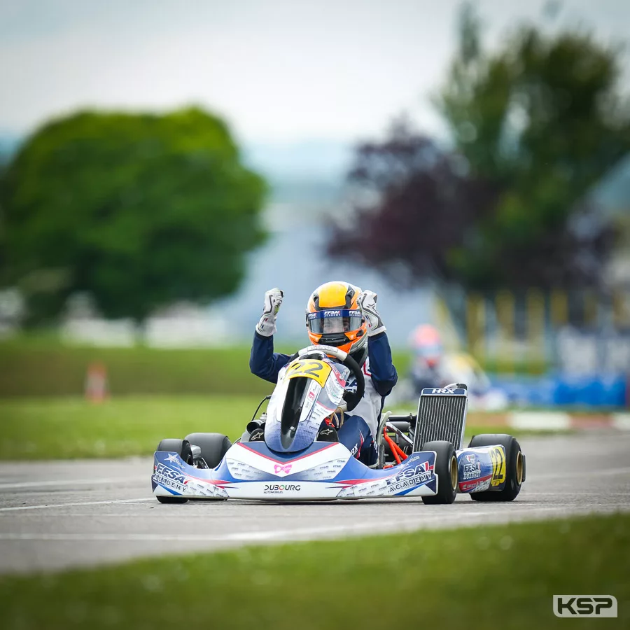 Junior Karting : Avril domine aussi la finale à Mirecourt