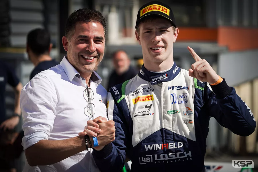 Pole, victory and fastest lap for Chester Kieffer in F4 at Lédenon