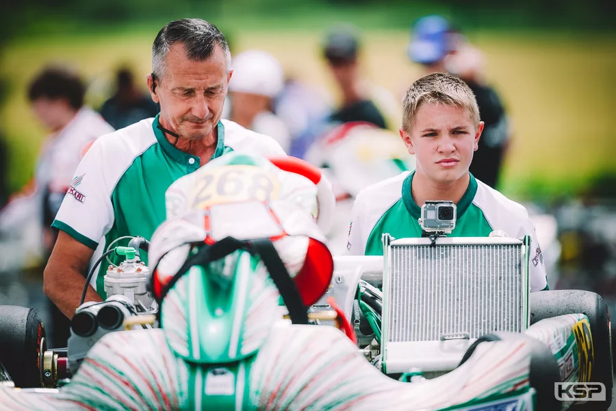 Des débuts prometteurs avec le team officiel Tony Kart pour Thomas Pradier