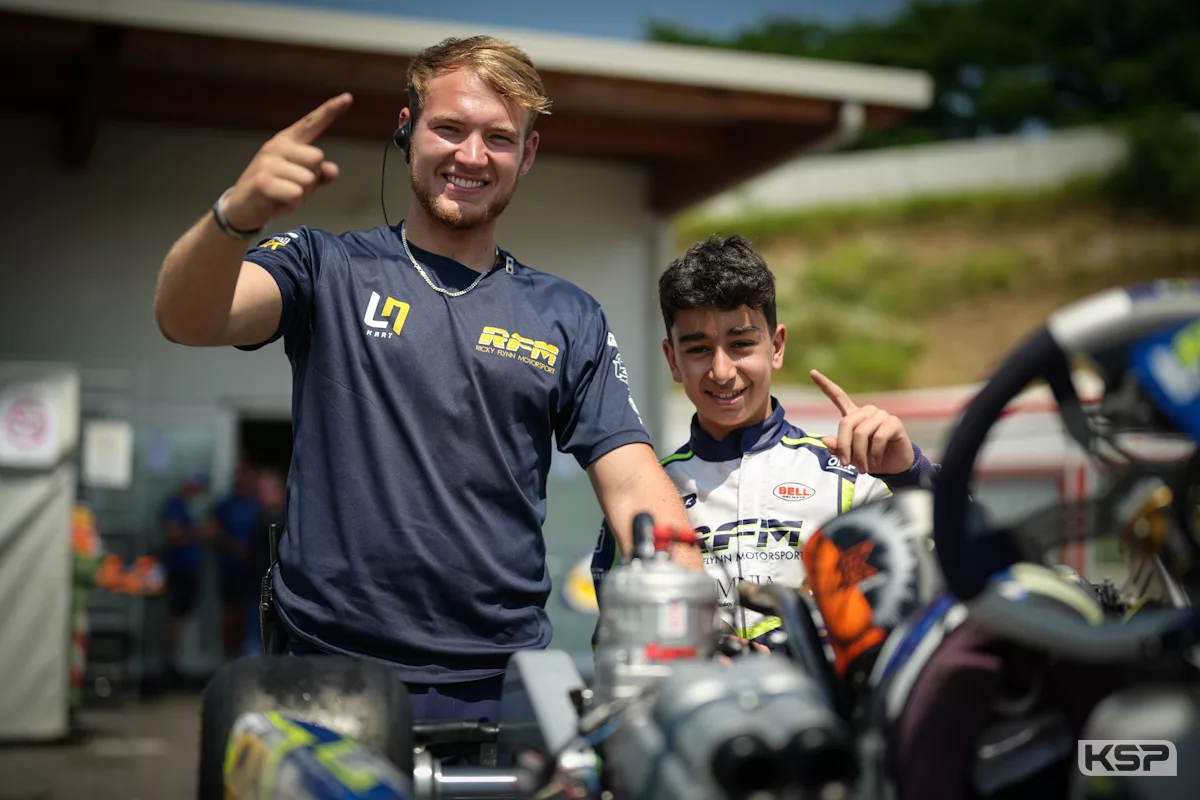 Franciacorta: Kamyab poleman in OK-Junior