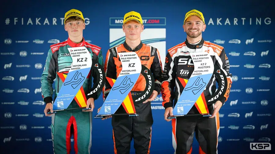 Gustafsson, Nosov et Abbasse en pole position à MotorLand Aragón