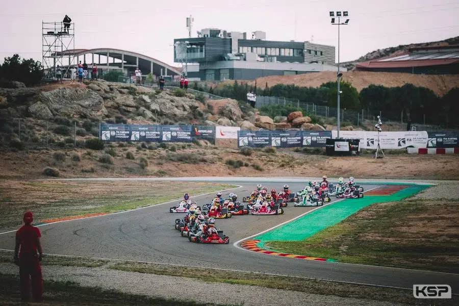 Compétition intense lors des manches de MotorLand Aragón