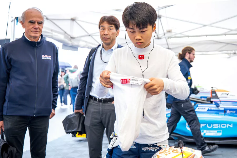 Taito Kato toujours fixé sur son objectif de titre en F4 en 2024