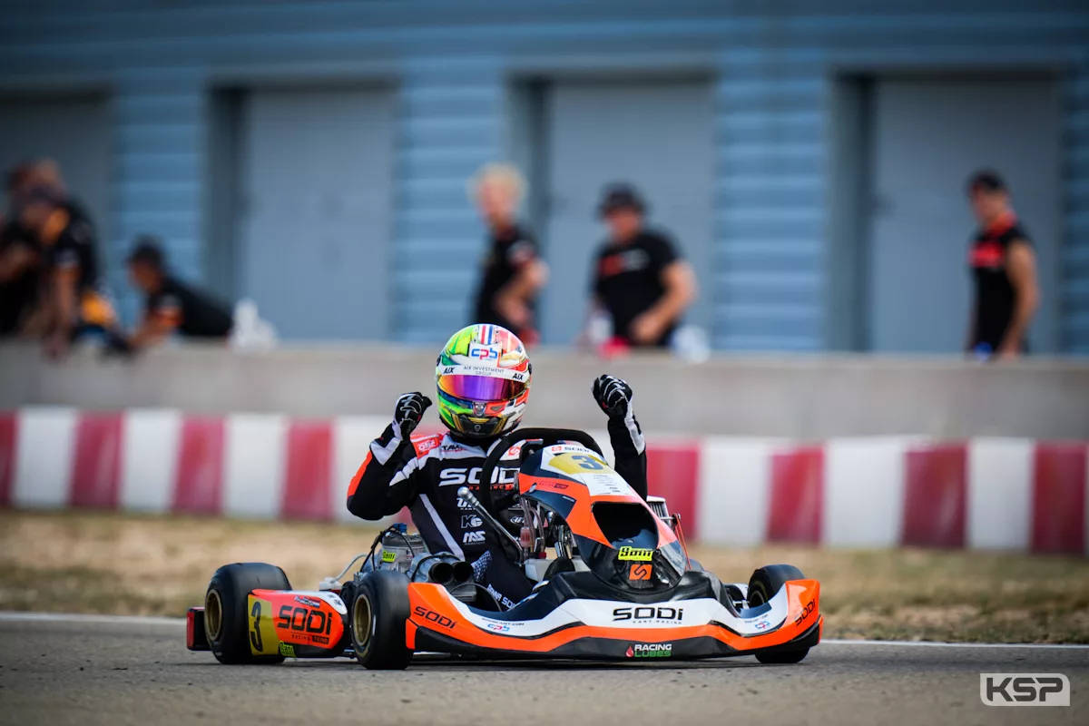 Magnifique victoire de van Walstijn en KZ