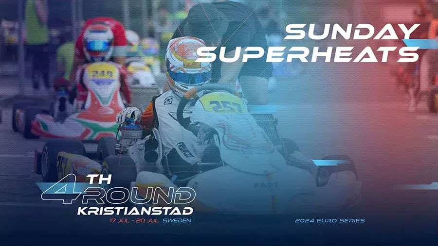 Live – Champions of the Future Euro Series Round 4 Åsum Ring – Super Heats