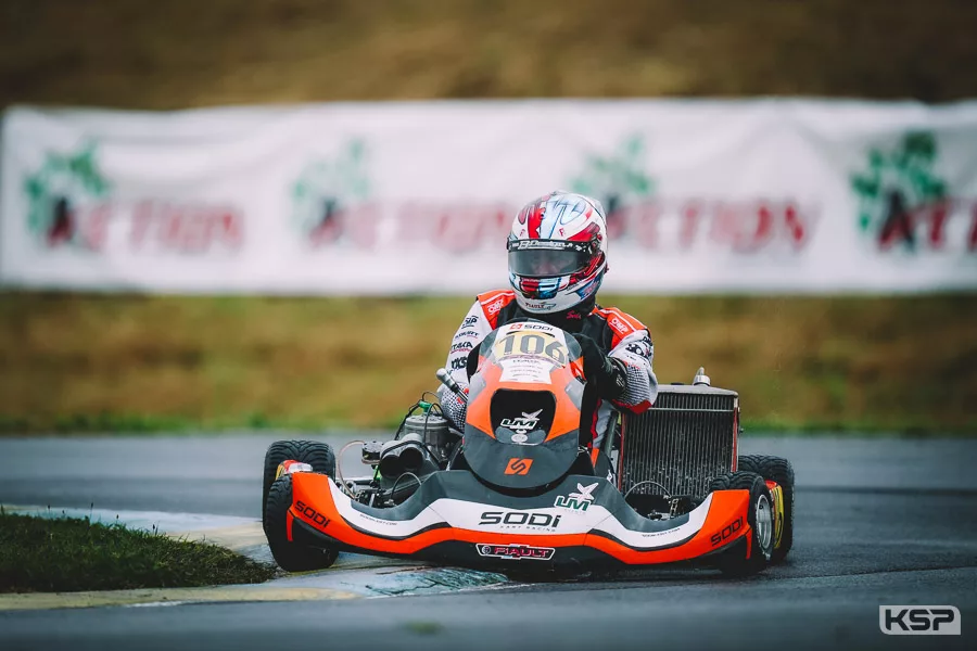 Double victoire pour Bourgeois en KZ2 Master