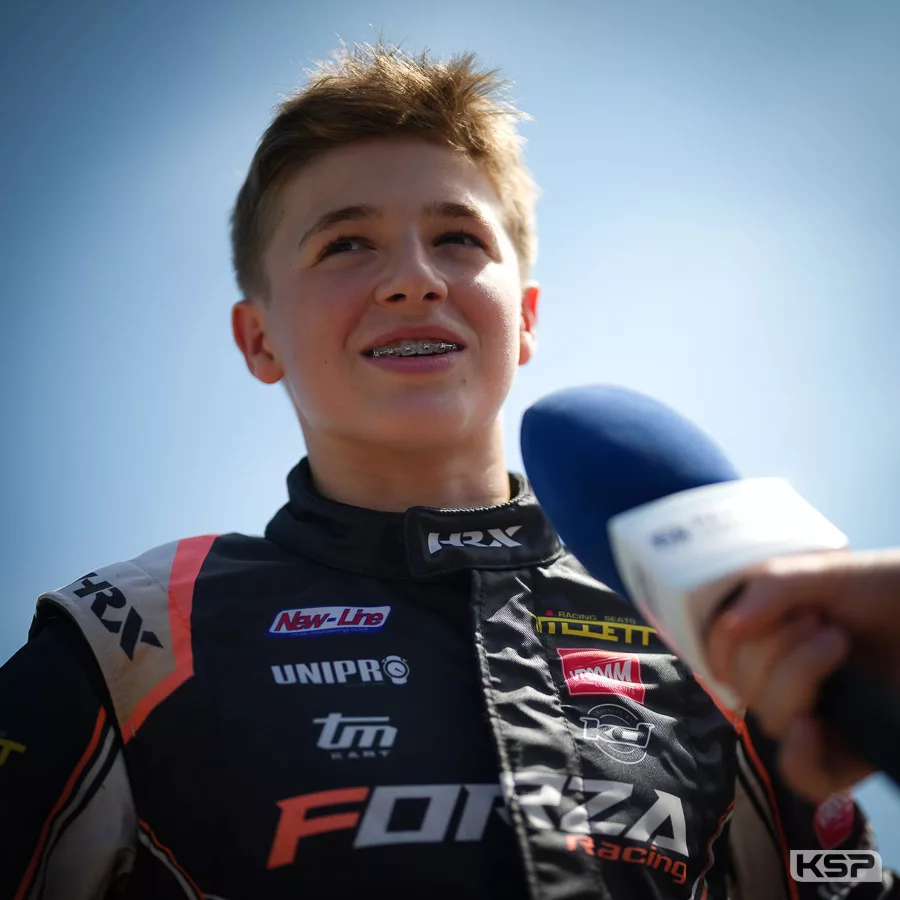 OK-Junior : pole position indiscutable de van Langendonck à Kristianstad