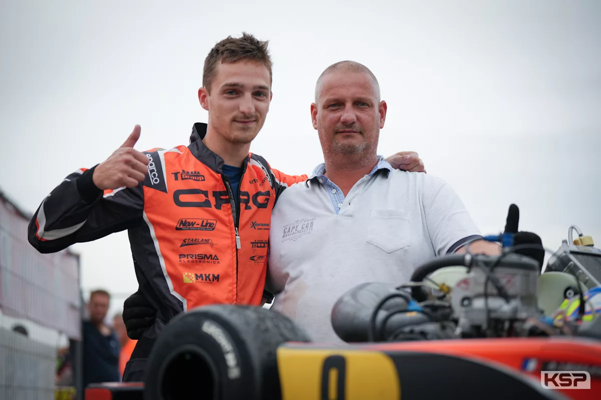 Lehouck assure la pole position KZ2 en Coupe de France