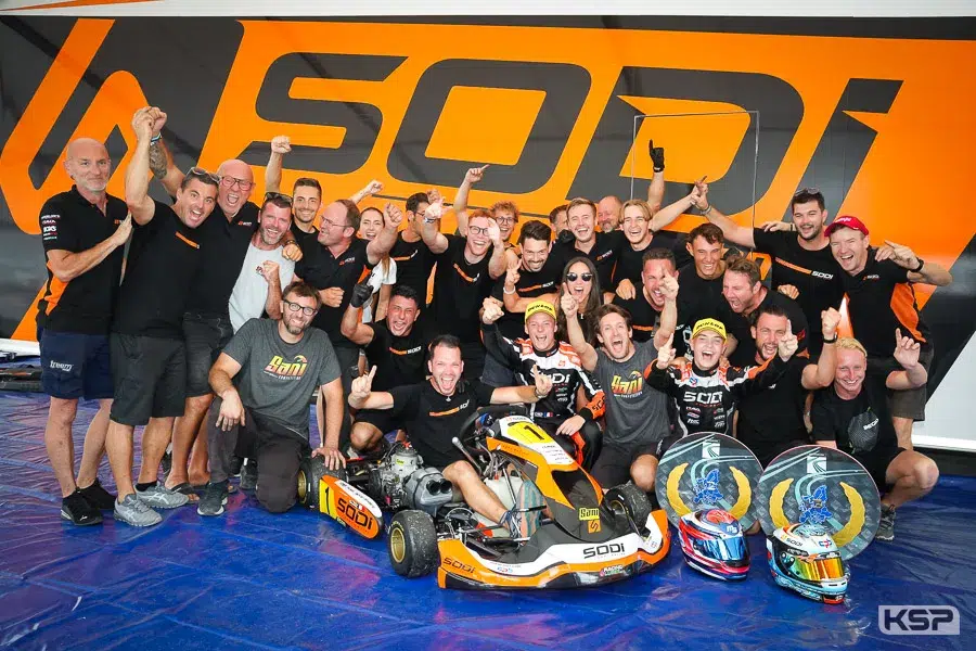 5 podiums for Sodikart at Val Vibrata, including the title of European KZ2 Champion