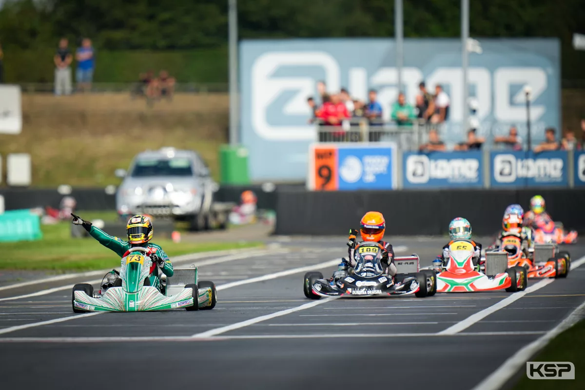 Marsh contrôle les derniers tours de la finale OK-Junior